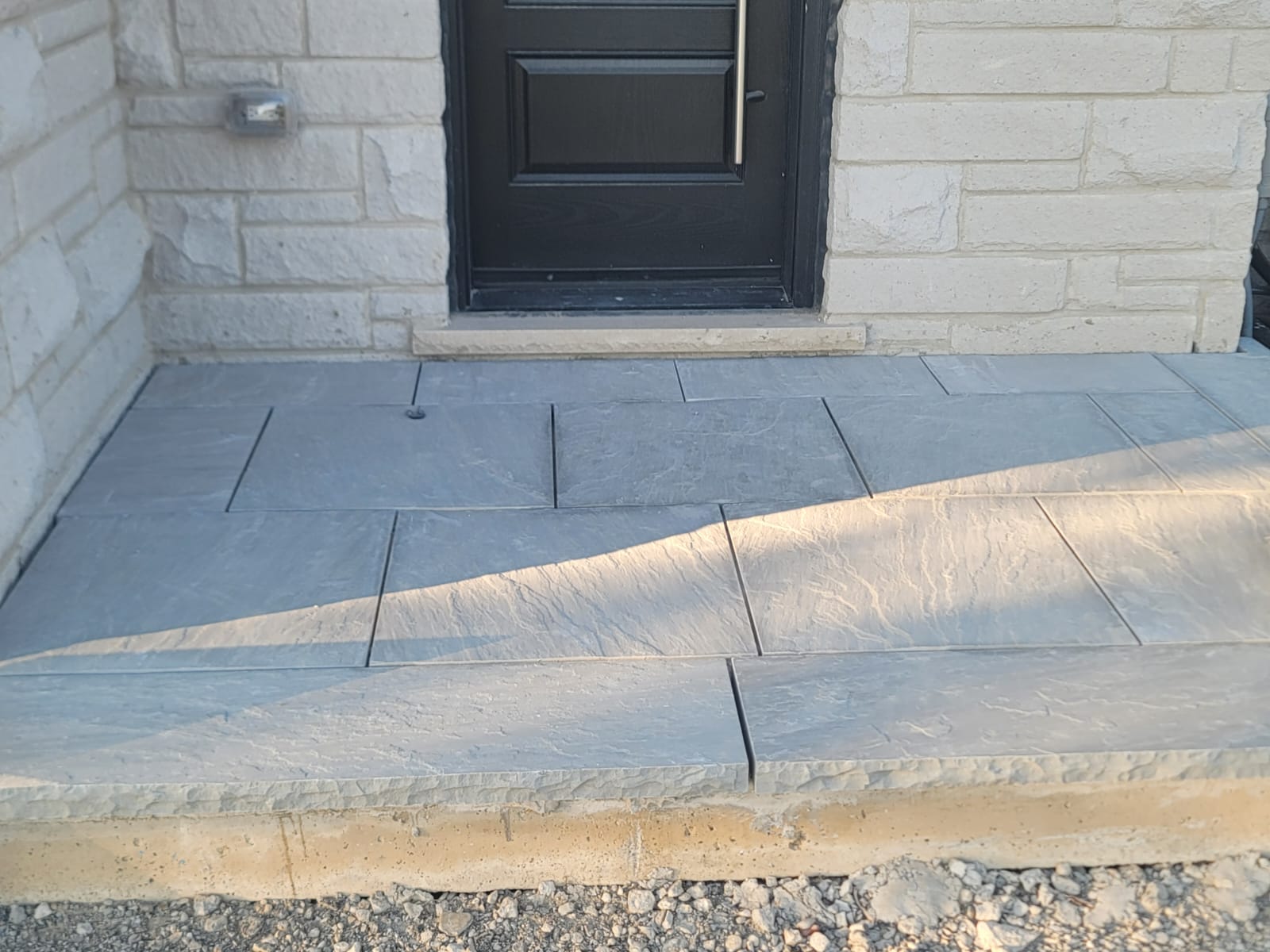 Dove grey flagstone